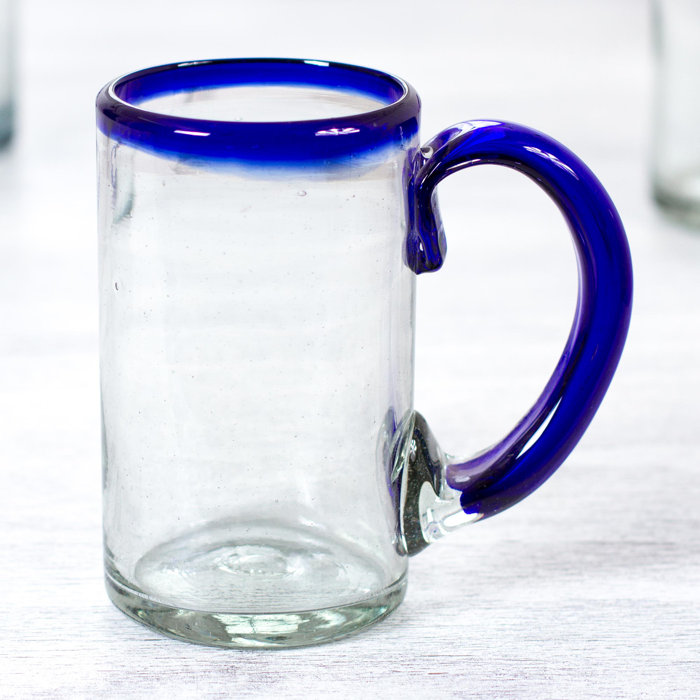 Foundry Select Esbern Recycled 6 Piece 16 oz. Glass Beer Mug Set